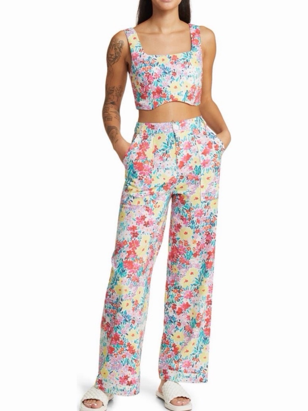 YLLW the Label Floral Set
